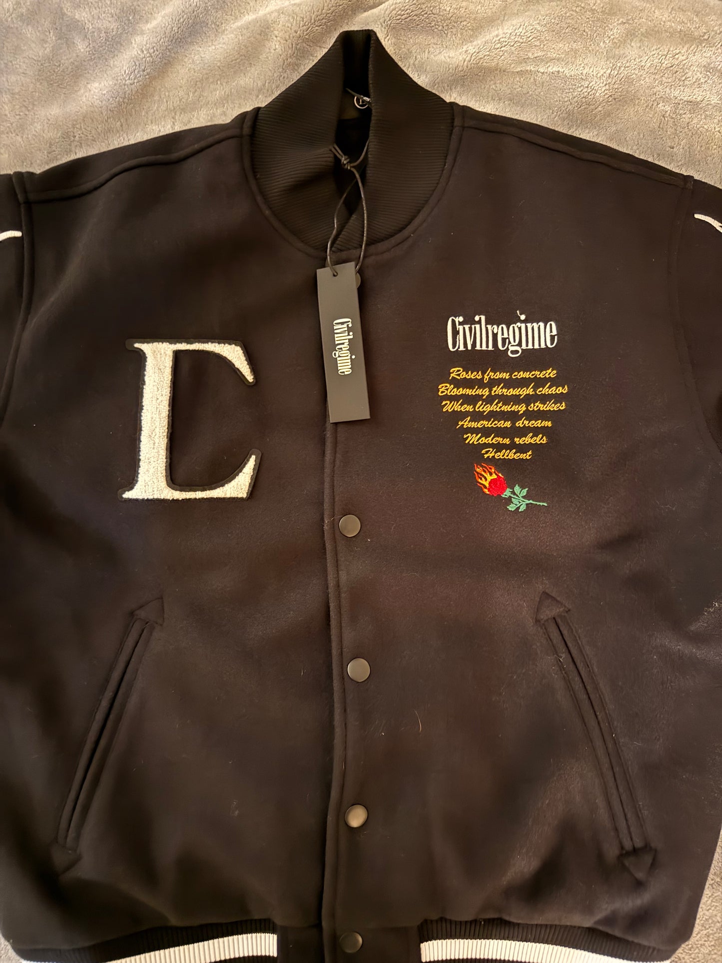 Civil Regime Varsity Jacket