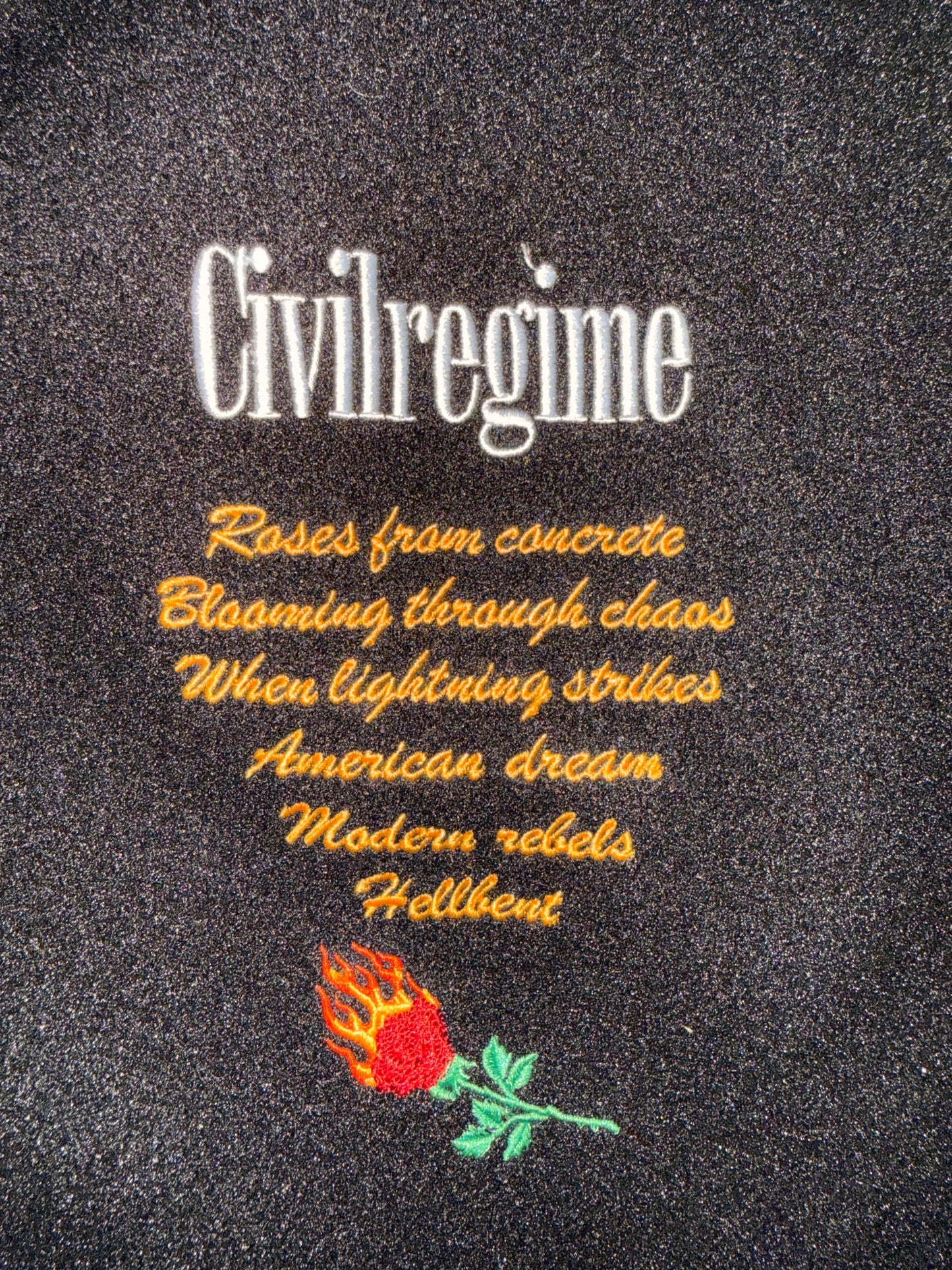 Civil Regime Varsity Jacket